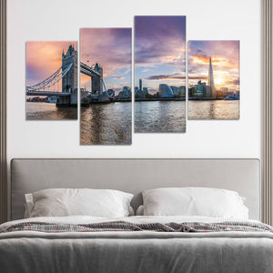 London United Kingdom Skyline Wall Art Canvas-Stunning Canvas Prints