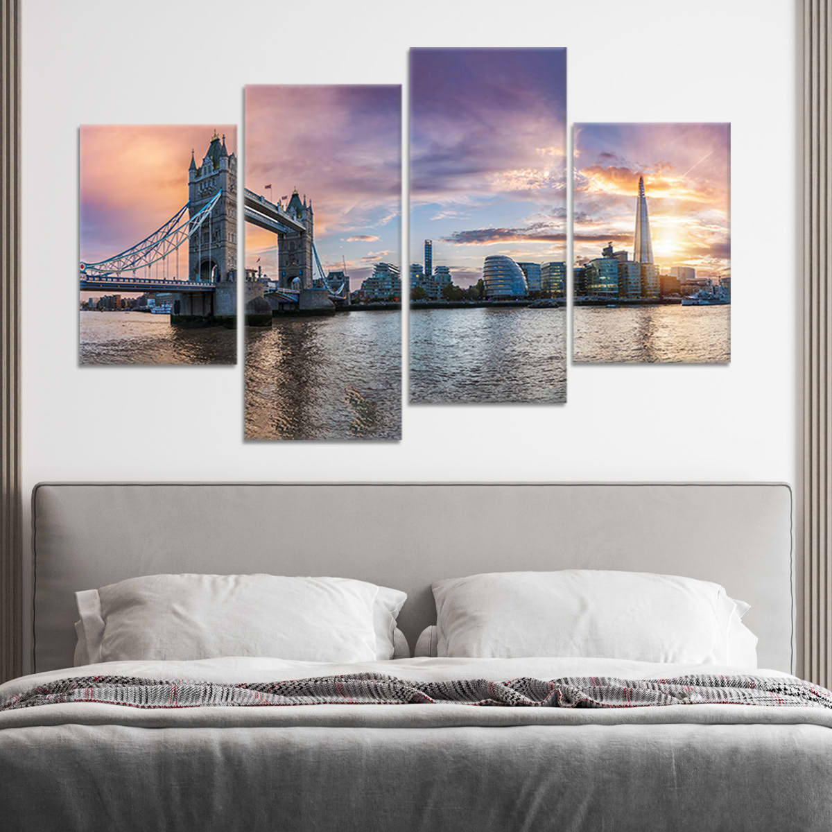 London United Kingdom Skyline Wall Art Canvas-Stunning Canvas Prints