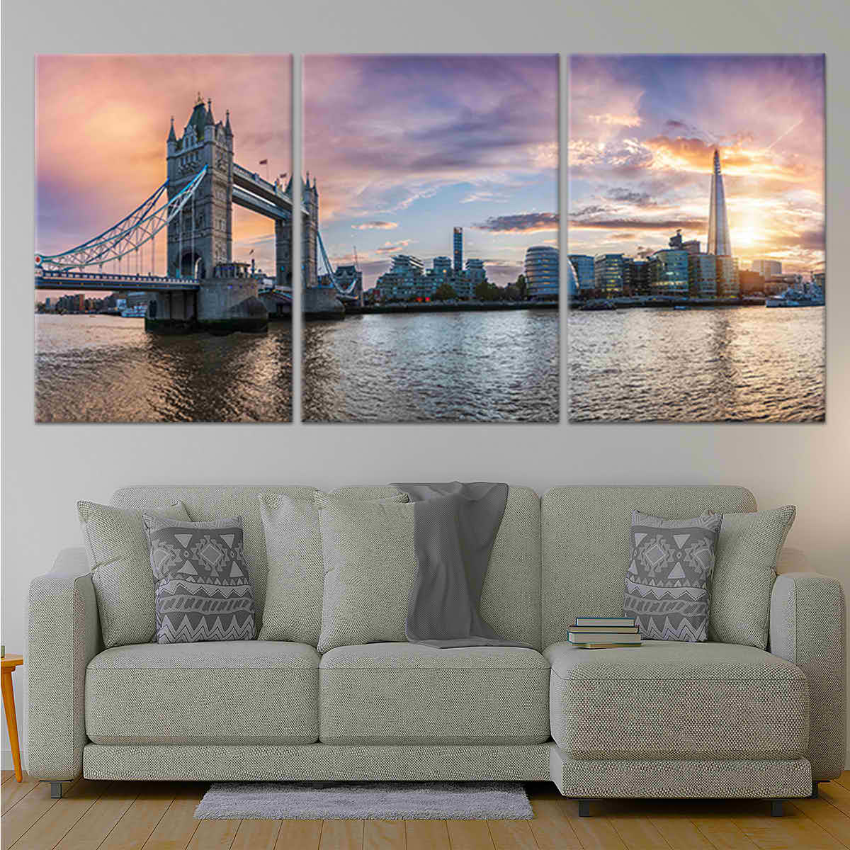 London United Kingdom Skyline Wall Art Canvas-Stunning Canvas Prints