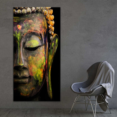 Lord Buddha Multi Panel Canvas Wall Art