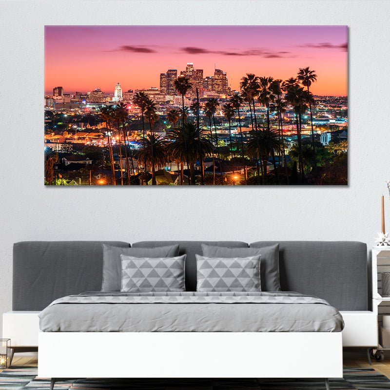 Los Angeles Wall Art Canvas Print | Order Now | Stunning Canvas Prints