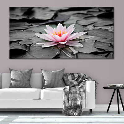 lotus blossom canvas wall art large
