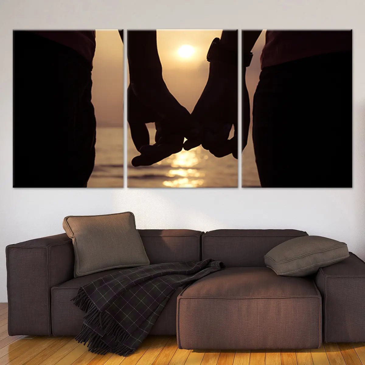 Love Couple Holding hands Wall Art-Stunning Canvas Prints