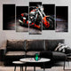 Vintage Motorcycle Wall Art Canvas Print-Stunning Canvas Prints