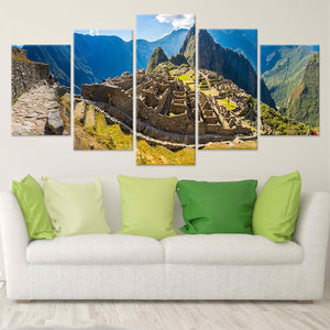 Machu Pichu City Wall Art Canvas-Stunning Canvas Prints