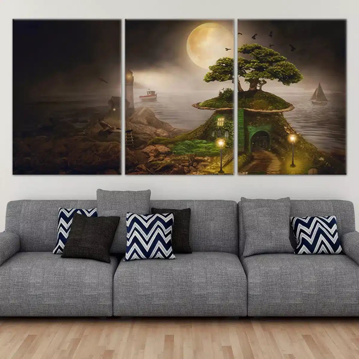 Magical Tree House Wall Art-Stunning Canvas Prints