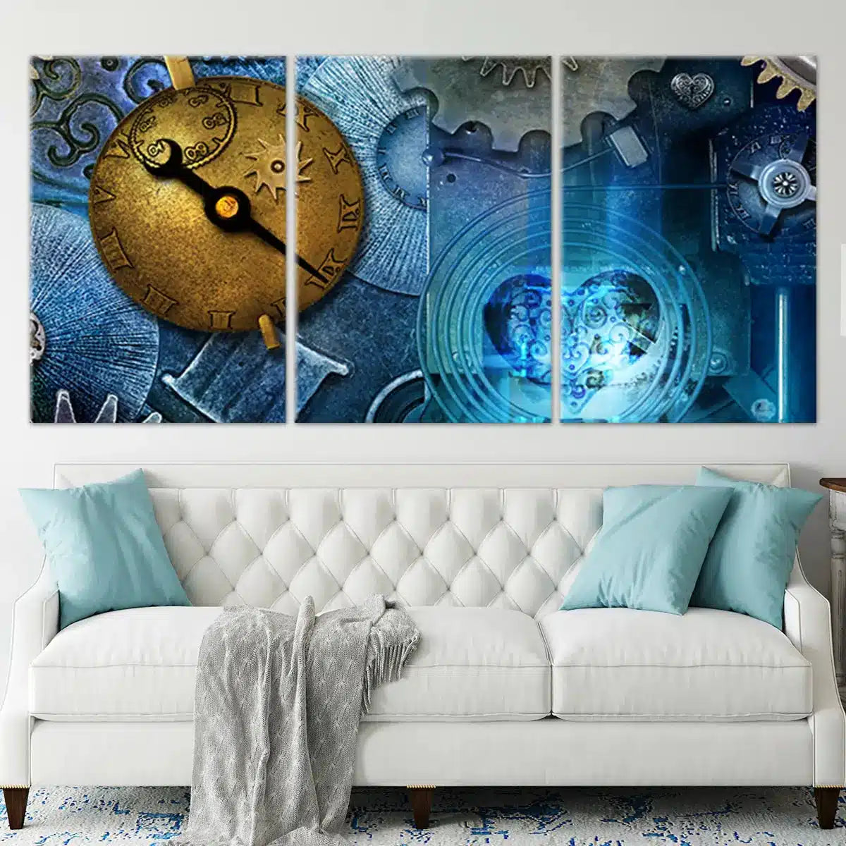 Steampunk Time machine Wall Art-Stunning Canvas Prints