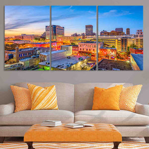 Memphis Skyline Wall Art Canvas-Stunning Canvas Prints