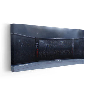 MMA Octagon Wall Art Canvas Print-Stunning Canvas Prints