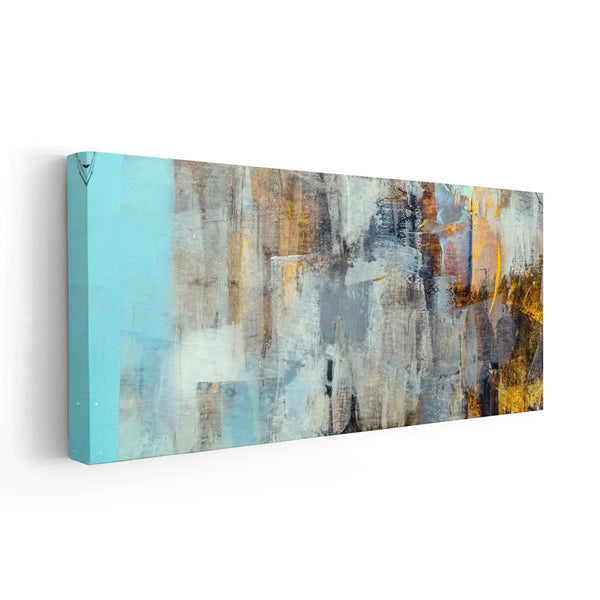 Abstract Ocean Breeze Wall Art Canvas Print, Art Print & Oil Painting