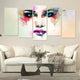 Watercolor Female Portrait Wall Art-Stunning Canvas Prints