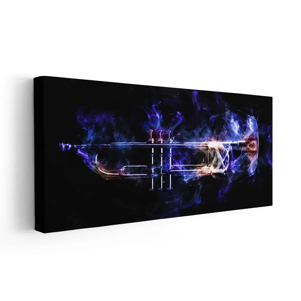 Colorful Trumpet Wall Art-Stunning Canvas Prints