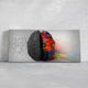 Human Brain Abstract Wall Art Canvas Print-Stunning Canvas Prints
