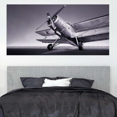 black and white airplane canvas wall art stunning canvas prints