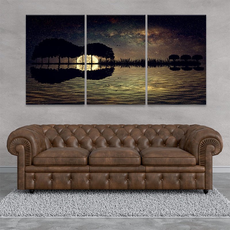 Guitar Island Wall Art Canvas Print-Stunning Canvas Prints