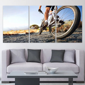 Mountain Bike Wall Art Canvas Print-Stunning Canvas Prints