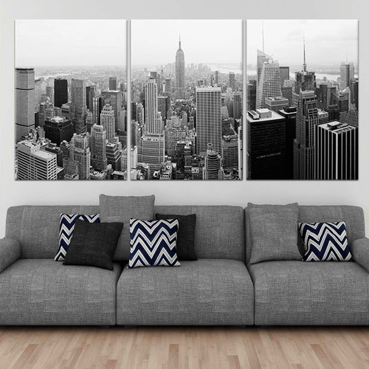 Manhattan Skyline Wall Art Canvas-Stunning Canvas Prints