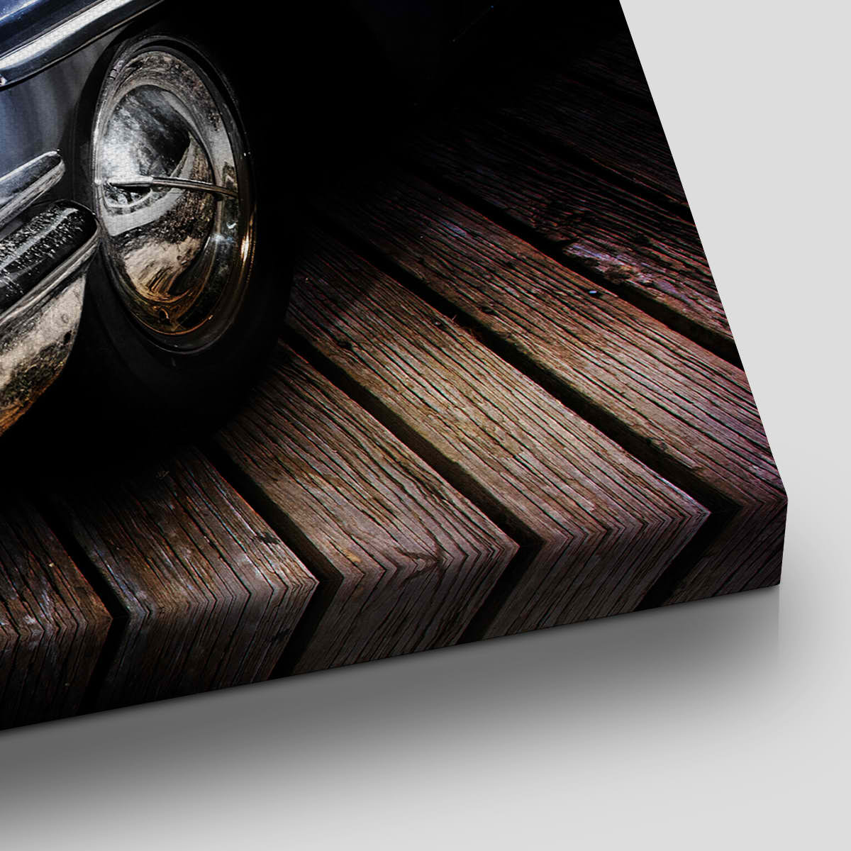 Pontiac Chieftain Vintage Car Wall Art Canvas Print-Stunning Canvas Prints