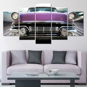 Pontiac Chieftain Vintage Car Wall Art Canvas Print-Stunning Canvas Prints