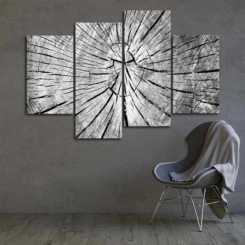 Tree Trunk Pattern Wall Art For Living Room Wall-Stunning Canvas Prints