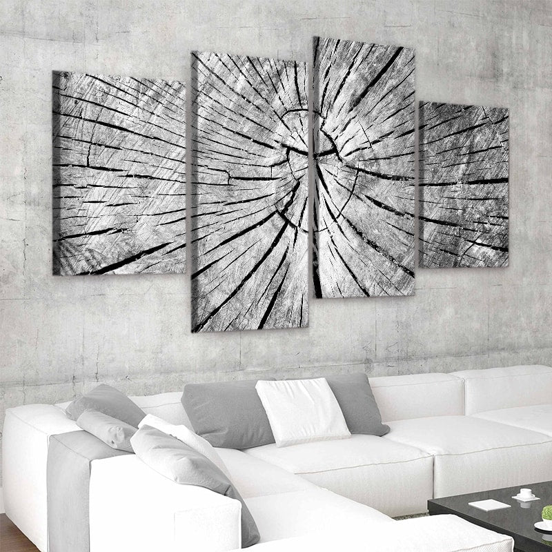 Tree Trunk Pattern Wall Art For Living Room Wall-Stunning Canvas Prints