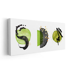 Green Minimalist Wall Art Canvas-Stunning Canvas Prints