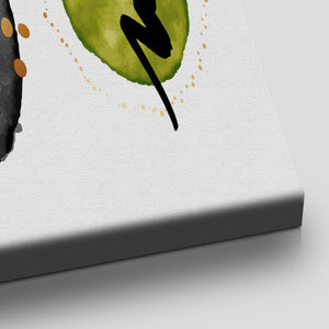 Green Minimalist Wall Art Canvas-Stunning Canvas Prints