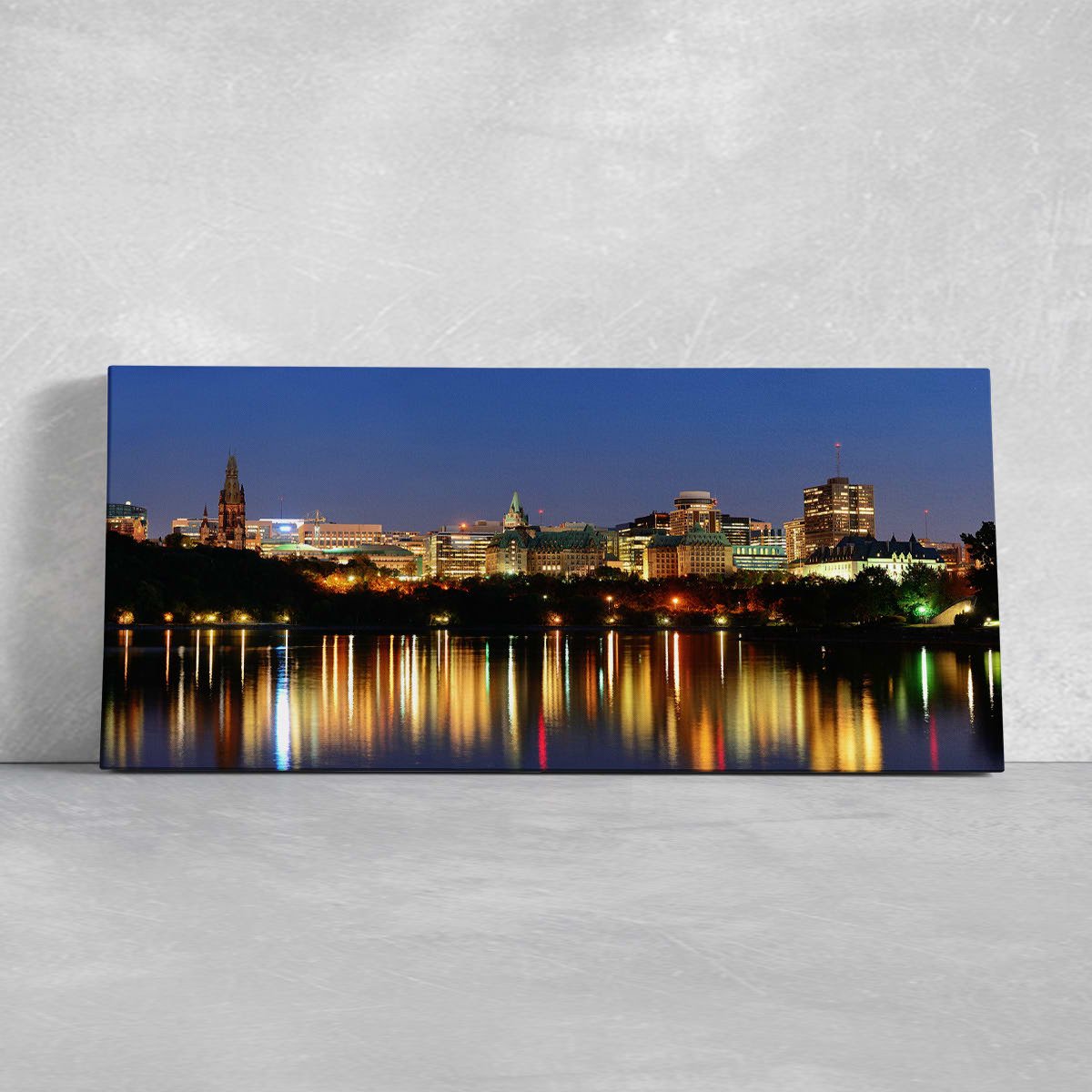 Ottawa Skyline Wall Art Canvas-Stunning Canvas Prints