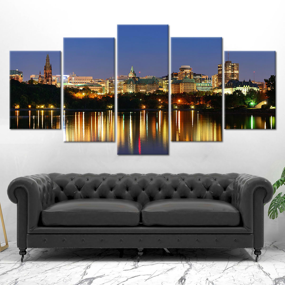 Ottawa Skyline Wall Art Canvas-Stunning Canvas Prints