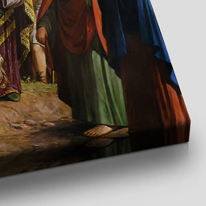 Crucifixion Of Jesus Christ Wall Art Canvas Print-Stunning Canvas Prints