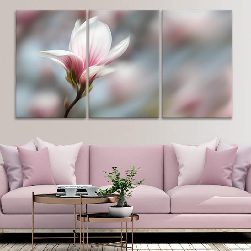 Peaceful Pink Flower canvas prints cheap