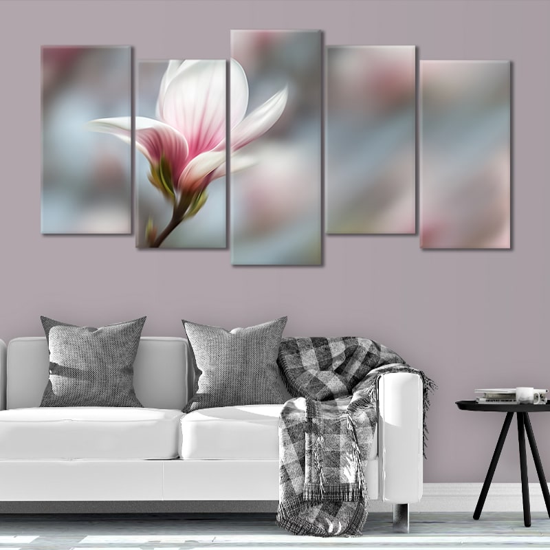 Magnolia Flower Wall Art Canvas Print-Stunning Canvas Prints