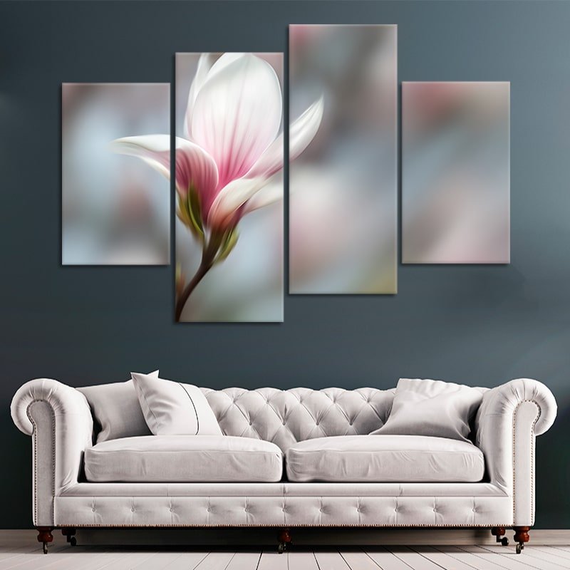 Magnolia Flower Wall Art Canvas Print-Stunning Canvas Prints