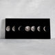 Moon Cycle Wall Art, phases of the moon wall art​, moon phases artwork, black and white celestial wall art, minimalistic artwork