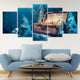 Underwater Pirate Treasure Wall Art Canvas Print-Stunning Canvas Prints