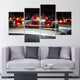 Law Enforcement Police Car Lights Wall Art Canvas Print-Stunning Canvas Prints