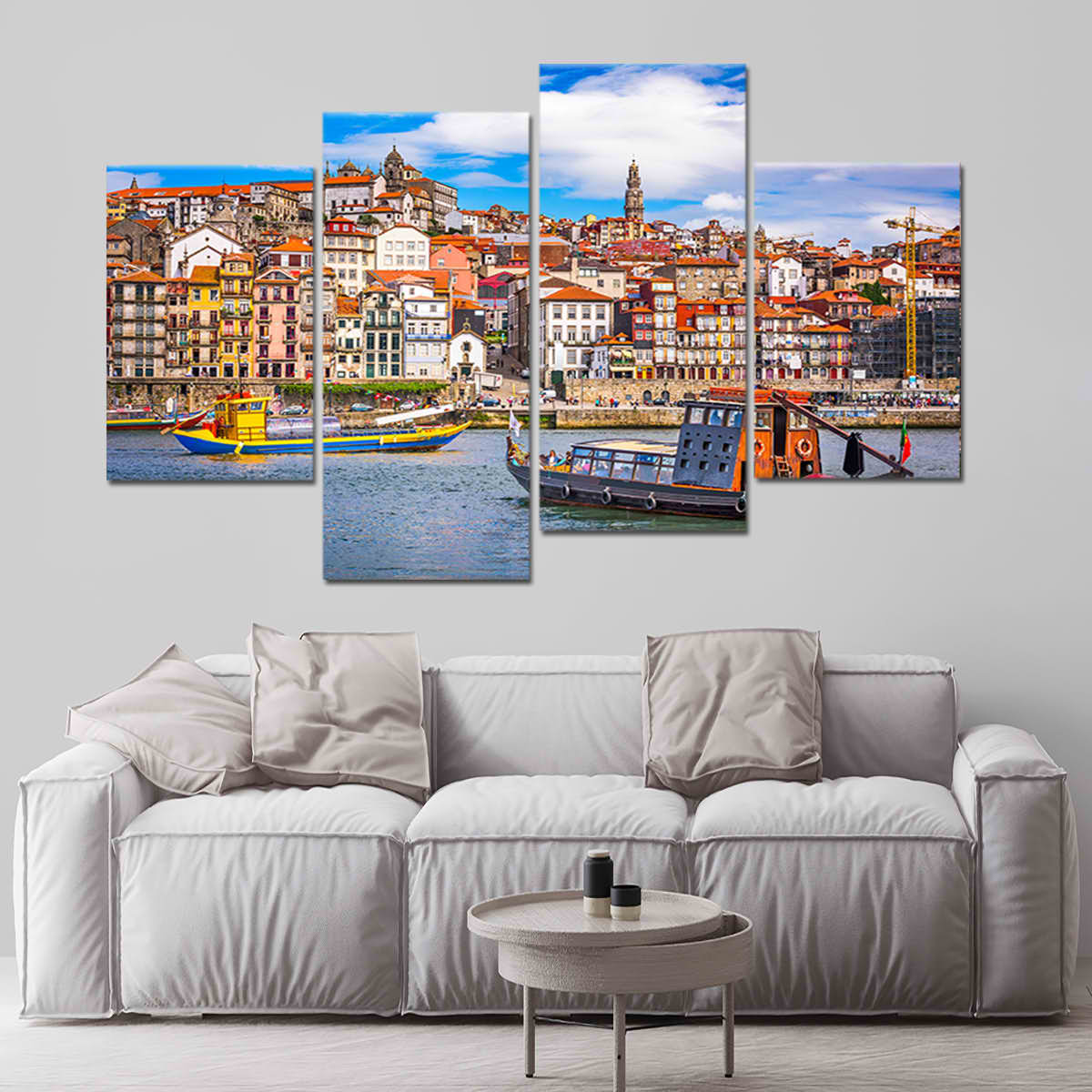 Porto Skyline Wall Art Canvas-Stunning Canvas Prints