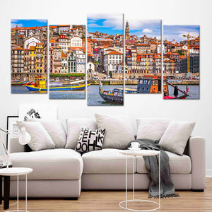 Porto Skyline Wall Art Canvas-Stunning Canvas Prints