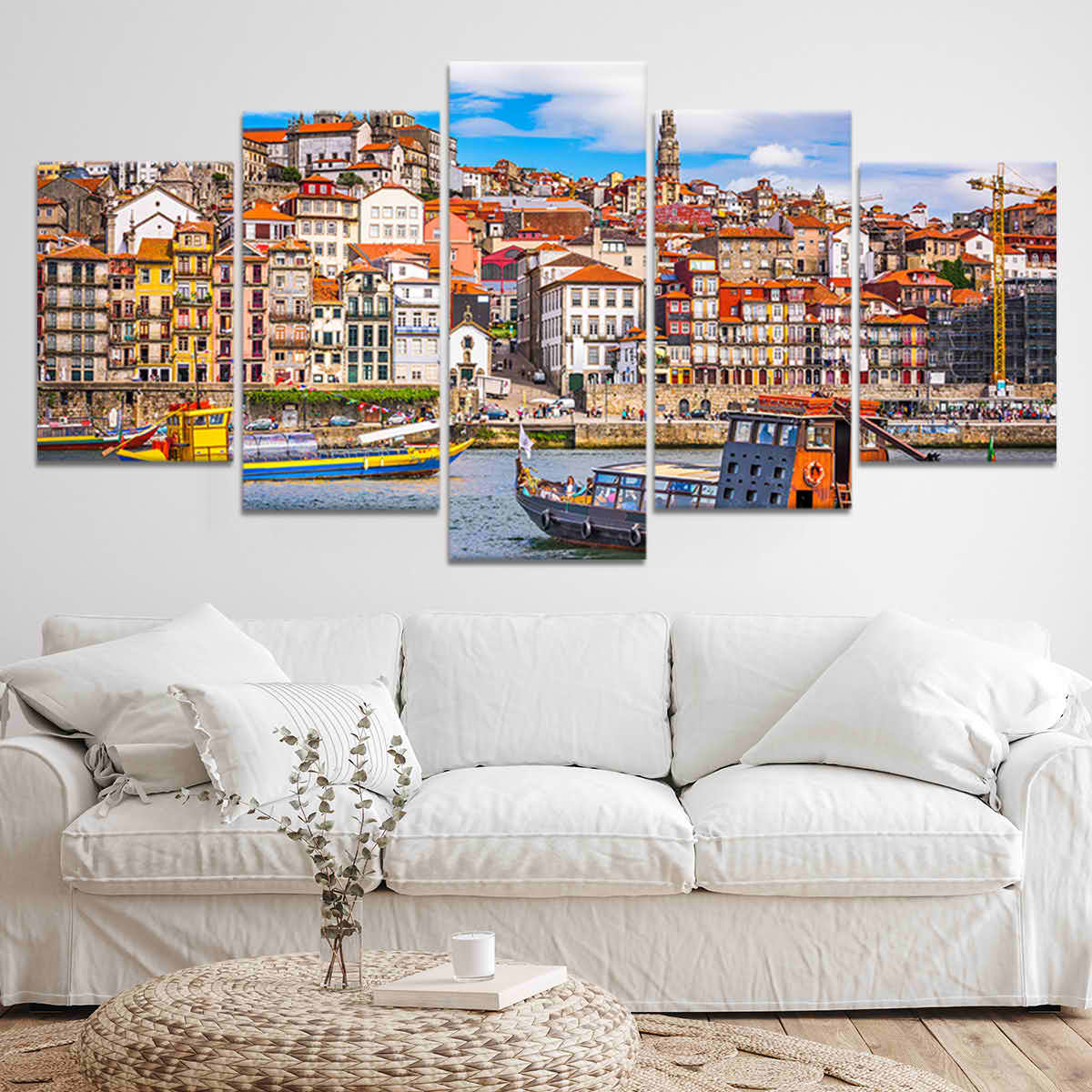 Porto Skyline Wall Art Canvas-Stunning Canvas Prints