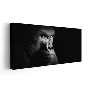 Gorilla Portrait Wall Art Canvas-Stunning Canvas Prints