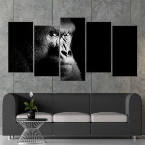 Gorilla Portrait Wall Art Canvas-Stunning Canvas Prints