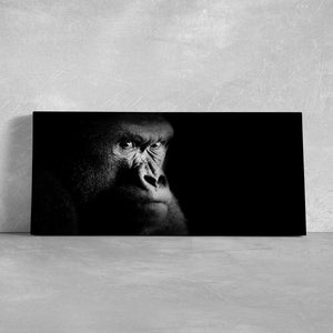 Gorilla Portrait Wall Art Canvas-Stunning Canvas Prints