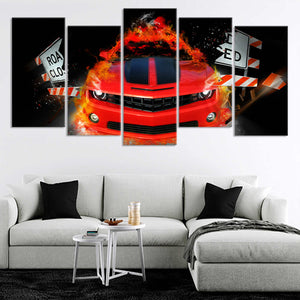 Chevrolet Camaro Wall Art Canvas Print-Stunning Canvas Prints