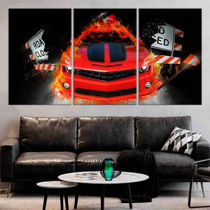 Chevrolet Camaro Wall Art Canvas Print-Stunning Canvas Prints