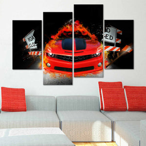 Chevrolet Camaro Wall Art Canvas Print-Stunning Canvas Prints