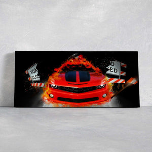 Chevrolet Camaro Wall Art Canvas Print-Stunning Canvas Prints