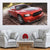 Red Dodge Charger Canvas Wall Art