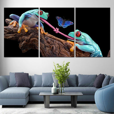 Red Eyed Tree Frogs Wall Art-Stunning Canvas Prints