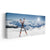 Red Skis Wall Art-Stunning Canvas Prints