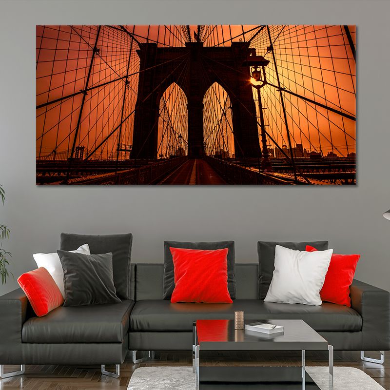 Brooklyn Bridge Walk 5 piece wall art